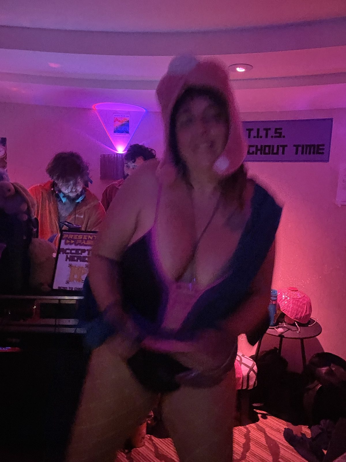 The party in full swing